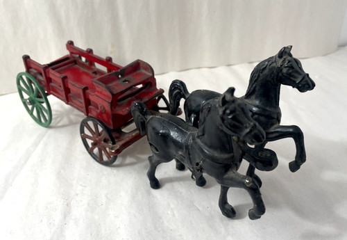 Antique cast iron - iron, horse