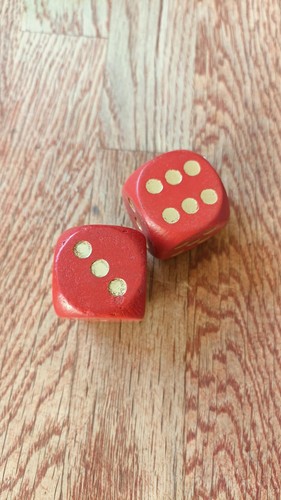 Dice red giant - dice,