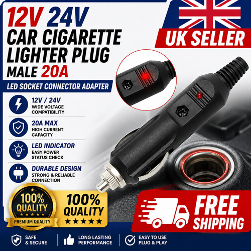12v 24v car cigarette - 12v, lighter