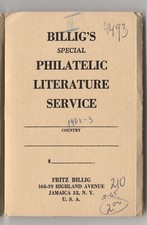 Billig's special philatelic