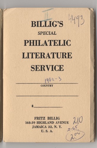 Billig special philatelic - special,
