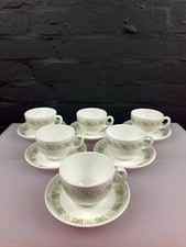 6 x Wedgwood Metallised 4034