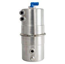Mocal Dry Sump Aluminium Tank, 7.6L Capacity - 6.5'' Dia x 14'' High (Option 3)