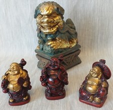 Chinese Buddha & Foo Dog