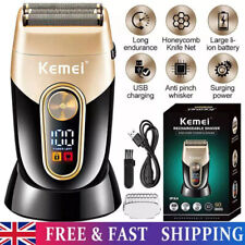 Electric Cordless Foil Shaver USB Rechargeable Wet/Dry Shaver Razor Men Gift *、