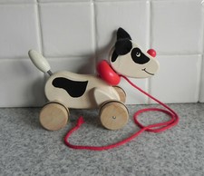 Pintoy pull along puppy dog by