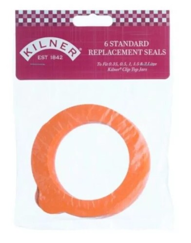 Rubber jar seals kilner pack - seals,