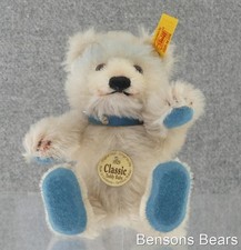 Steiff 2003 Classic Baby Blue Miniature 1929 Replica White 14cm Ean 029790