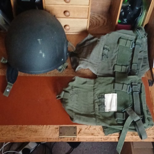 Military surplus helmet - surplus, w/