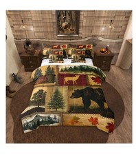 7 PCS Cabin Comforter Set King