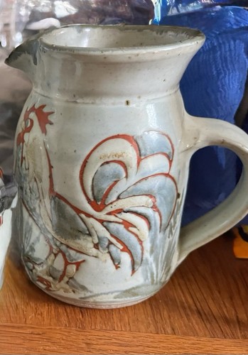 Studio pottery cockerel - pottery,