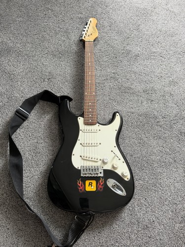 Encore electric guitar black - electric,