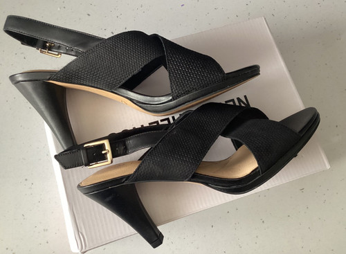 Clarks ladies black heeled - clarks,