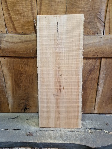 Larch slab wood - live, edge