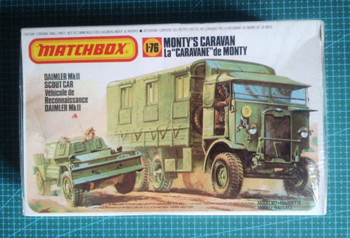 Matchbox monty caravan - matchbox,