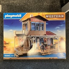 playmobil 70947 western general store set Complete Boxed