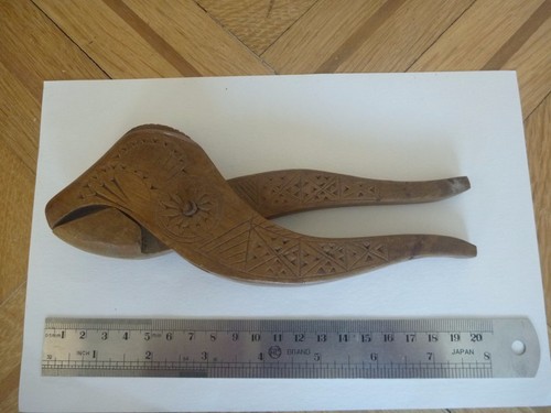 Treen nut cracker circa - treen,