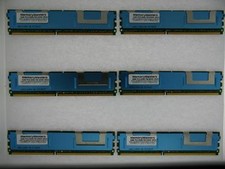 24GB 6x4GB MEMORY PC2-5300 ECC FB-DIMM HP - Compaq xw6600 Workstation