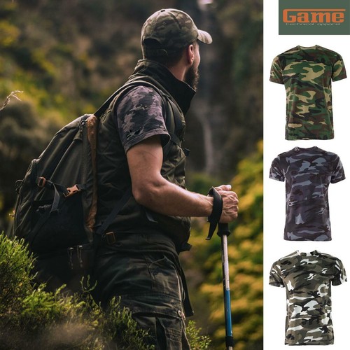 Game men camo shirt - game, men's