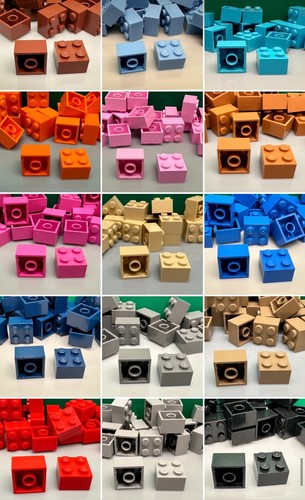 Lego brick 3003 grey - brick,, 2