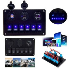 6 Gang Marine Toggle Rocker