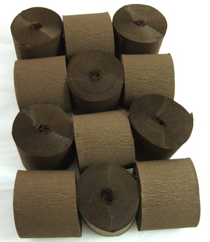 Dark brown crepe - 12,