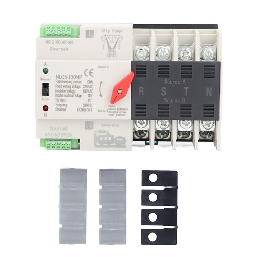 Dual power transfer switch - dual,