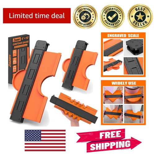 Engraved pack contour gauge - contour,