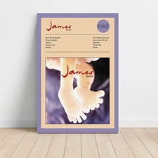 James – Seven Fine Art Album Poster