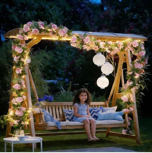 Pcs artificial rose garland - 2,