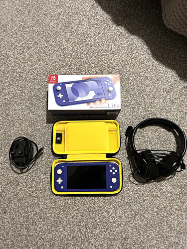 Nintendo switch lite blue - switch,