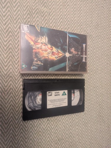 Star wars vhs - video, tape