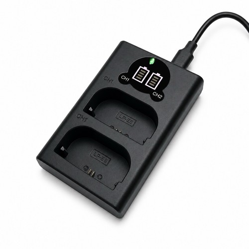 E6nh dual usb - lp-e6nh,