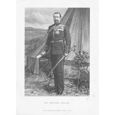 SIR REDVERS BULLER Commander-in-Chief of British Army - Antique Print 1897