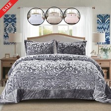 Quilted Velvet Bedspread 3