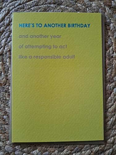 Studio birthday card - studio,