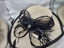 Wedding Hat Black Big