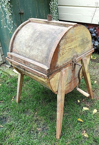 Antique primitive yellow