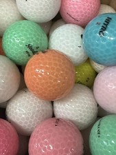 40 Crystal Golf Balls Dunlop Slazenger Top Flite Pinnacle Noodle Pearl/A Grade