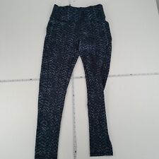 WHITE STUFF Leggings 12 Blue Womens Sport Gym Yoga Running