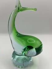 Vintage glass whale/fish