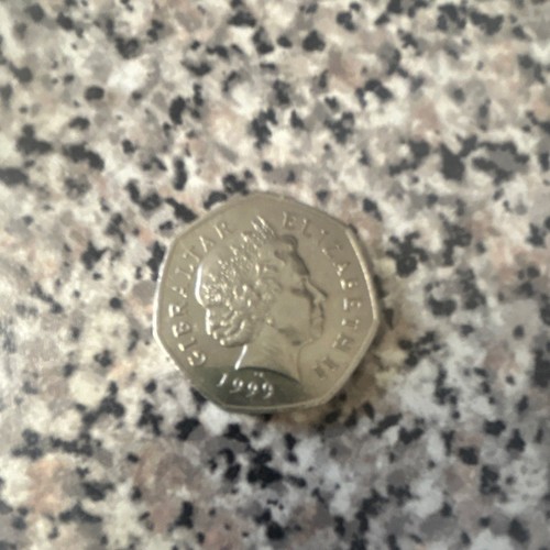 Gibraltar 50p coin 1999 - 50p, bn