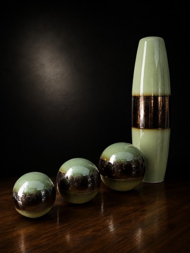 Large modernist ceramic vase - modernist, &