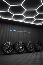 Genuine 21" Porsche Cayenne Exclusive SUV 9Y0 Alloy Wheels With Tyres SET OF 4