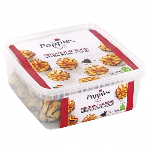 Poppies mini coconut - coconut, macaroons