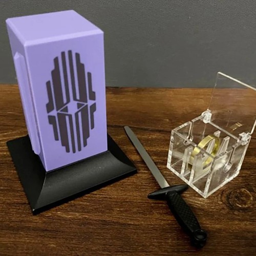 Sword through ring magic trick - ring,