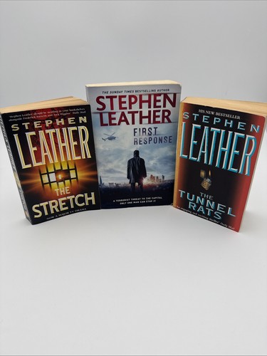 Stephen leather paperbacks 3 - leather, x