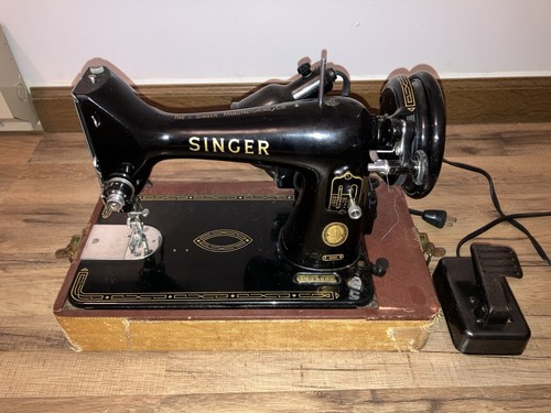Vtg 1950s singer 99k - singer, sewing