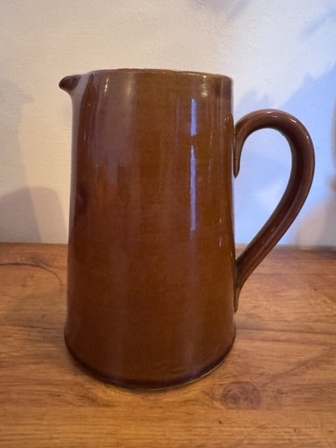 Denby pottery brown jug - denby,