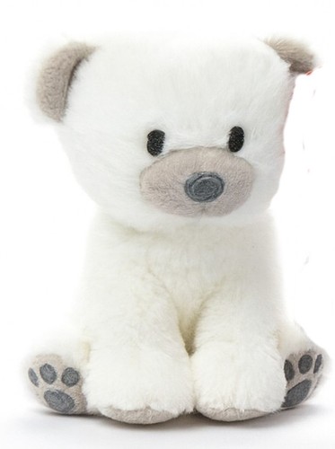 Soft plush polar bear - soft,